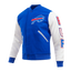 NFL Buffalo Bills Classic Varsity Jacket ((Royal Blue/White))