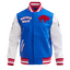 NFL Buffalo Bills Retro Classic Varsity Jacket ((Royal Blue/ Red))