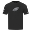 NFL Philadelphia Eagles Reverse French Terry Tshirt (Black)