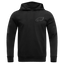 NFL Philadelphia Eagles Drop Shoulder Pullover Hoodie (Black)