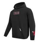 NBA Chicago Bulls Wingspan Pullover Hoodie (Black) - Image 3