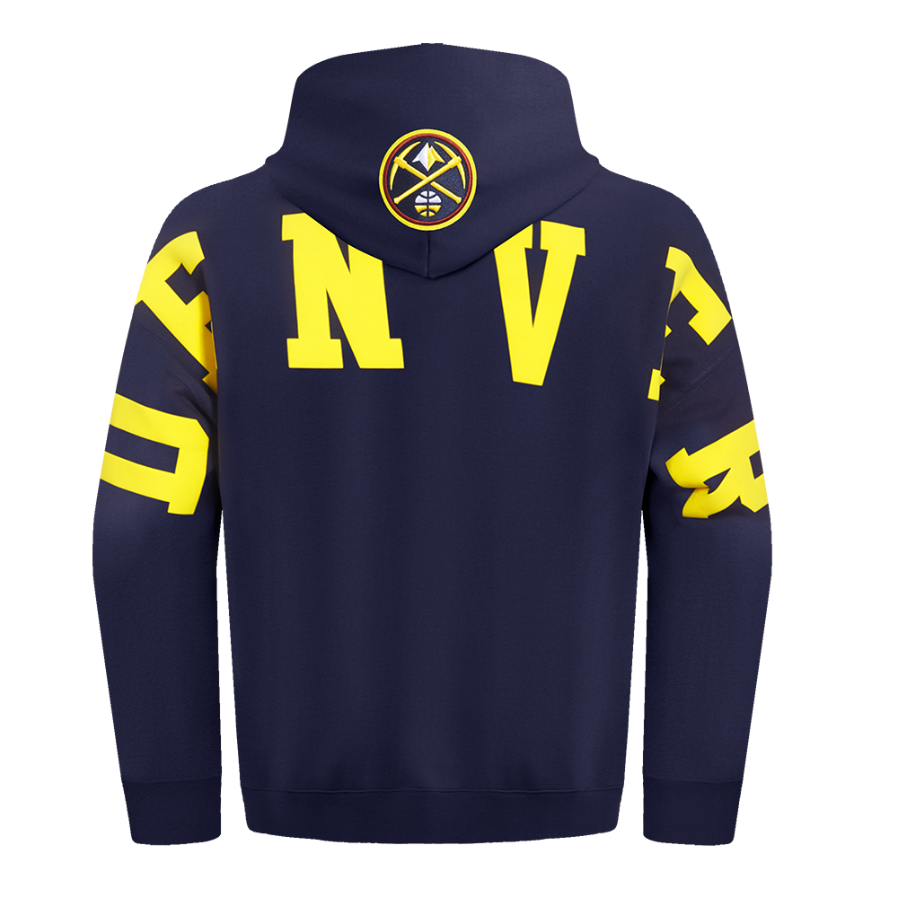 NBA Denver Nuggets Wingspan Pullover Hoodie (Midnight Blue)