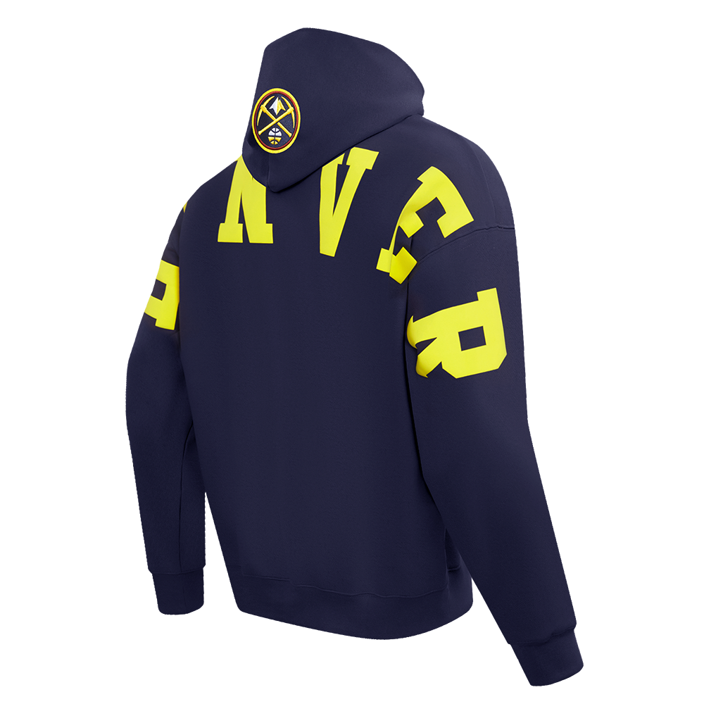 NBA Denver Nuggets Wingspan Pullover Hoodie (Midnight Blue) - Image 4