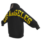 NBA Los Angeles Lakers Wingspan Pullover Hoodie (Black) - Image 5