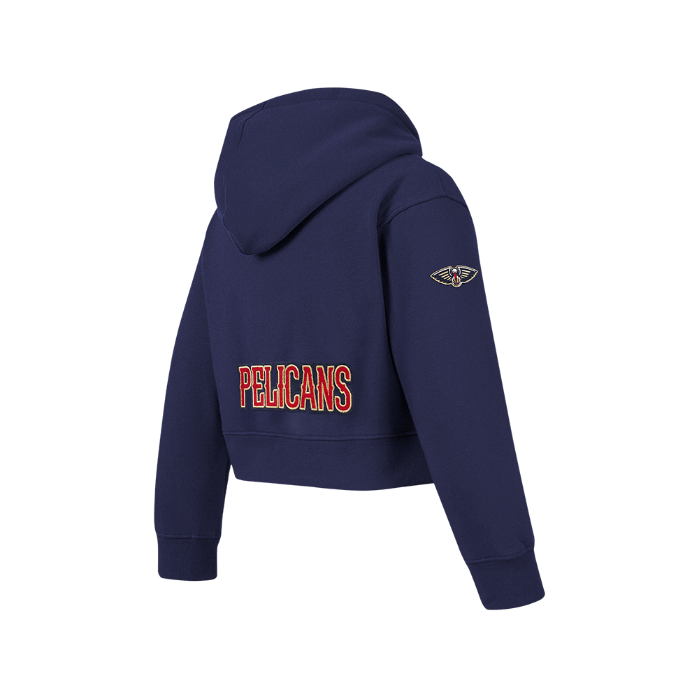 MLB New York Yankees Drop Shoulder Pullover Hoodie (Black) - Image 5