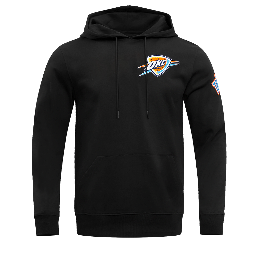NBA Oklahoma City Thunder Pullover Hoodie (Black) - Image 8