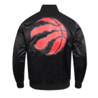 NBA Toronto Raptors Satin Jacket (Black) - Image 7