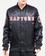 NBA Toronto Raptors Satin Jacket (Black)
