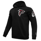 NFL Atlanta Falcons Classic Pullover Hoodie (Black) - Image 2