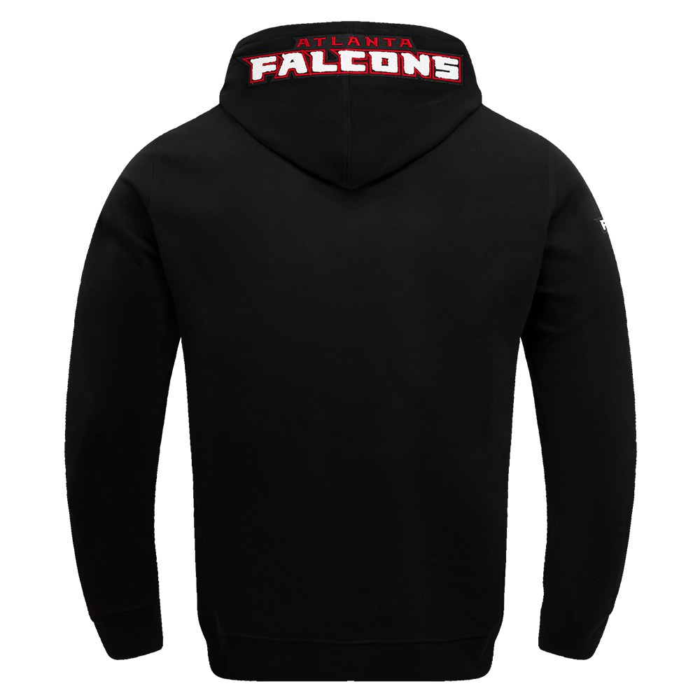 NFL Atlanta Falcons Classic Pullover Hoodie (Black) - Image 3