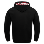 NFL Atlanta Falcons Classic Pullover Hoodie (Black) - Image 3