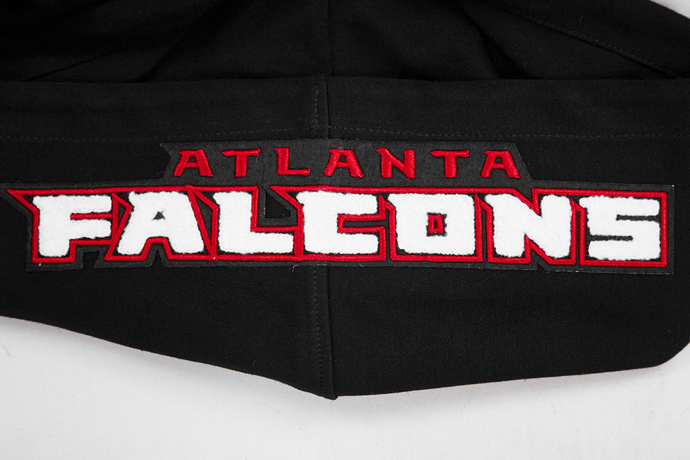 NFL Atlanta Falcons Classic Pullover Hoodie (Black) - Image 5