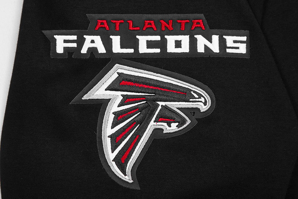 NFL Atlanta Falcons Classic Pullover Hoodie (Black) - Image 8