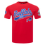 NFL Buffalo Bills Script Tail Tshirt (Red)