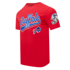NFL Buffalo Bills Script Tail Tshirt (Red) - Image 2