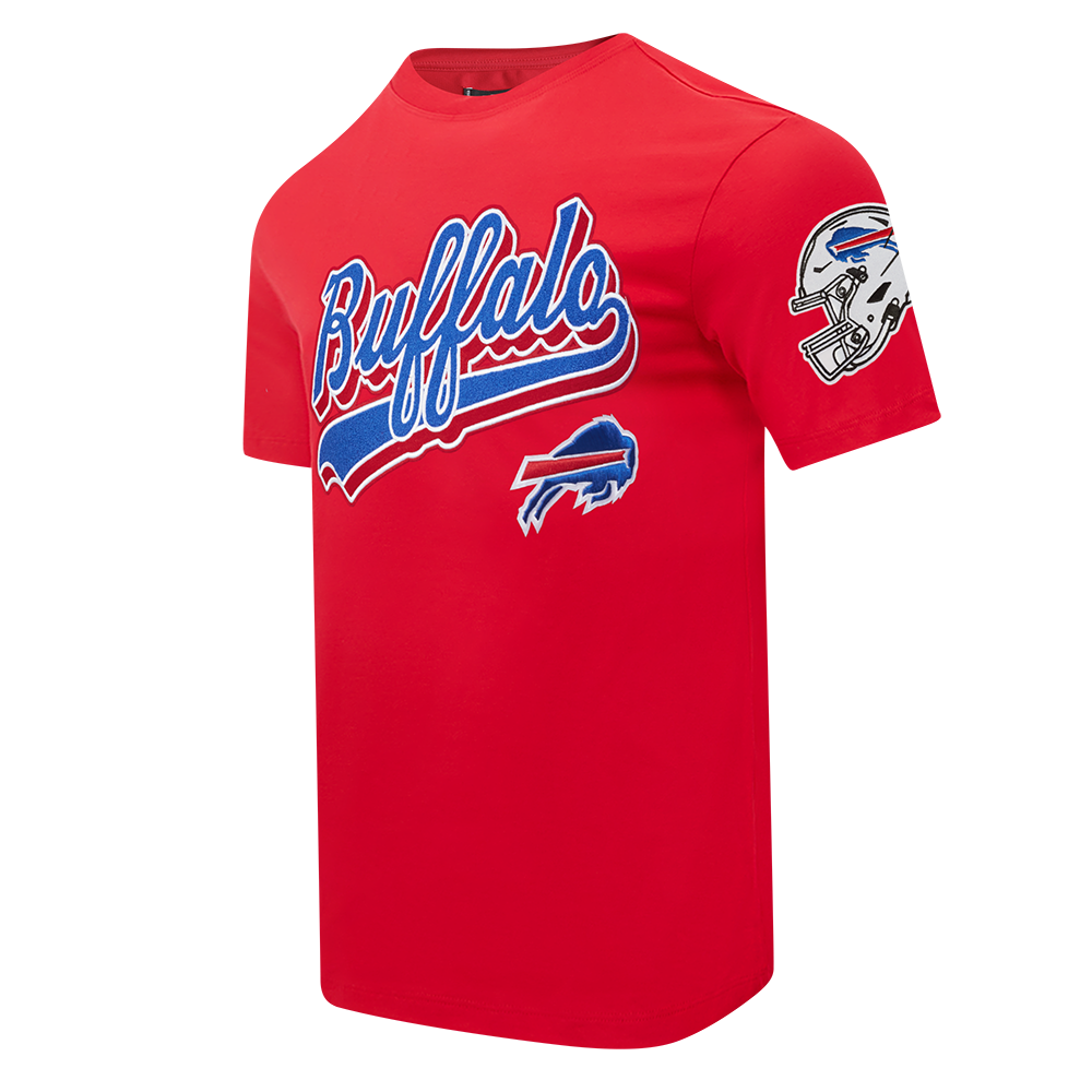 NFL Buffalo Bills Script Tail Tshirt (Red) - Image 2