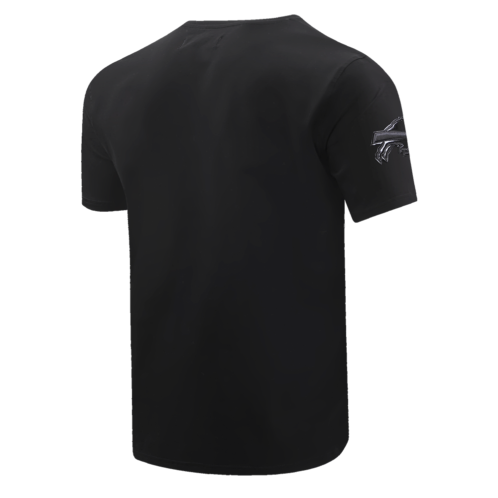 NFL Buffalo Bills Triple Black Tshirt (Triple Black) - Image 3