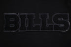 NFL Buffalo Bills Triple Black Tshirt (Triple Black) - Image 5