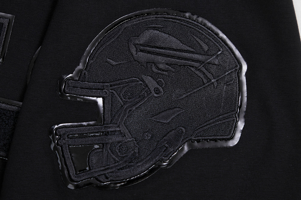 NFL Buffalo Bills Triple Black Tshirt (Triple Black) - Image 6