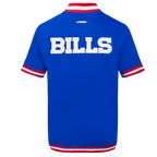 NFL Buffalo Bills Warm Up Button Up Jacket ((Royal Blue/ Red)) - Image 3