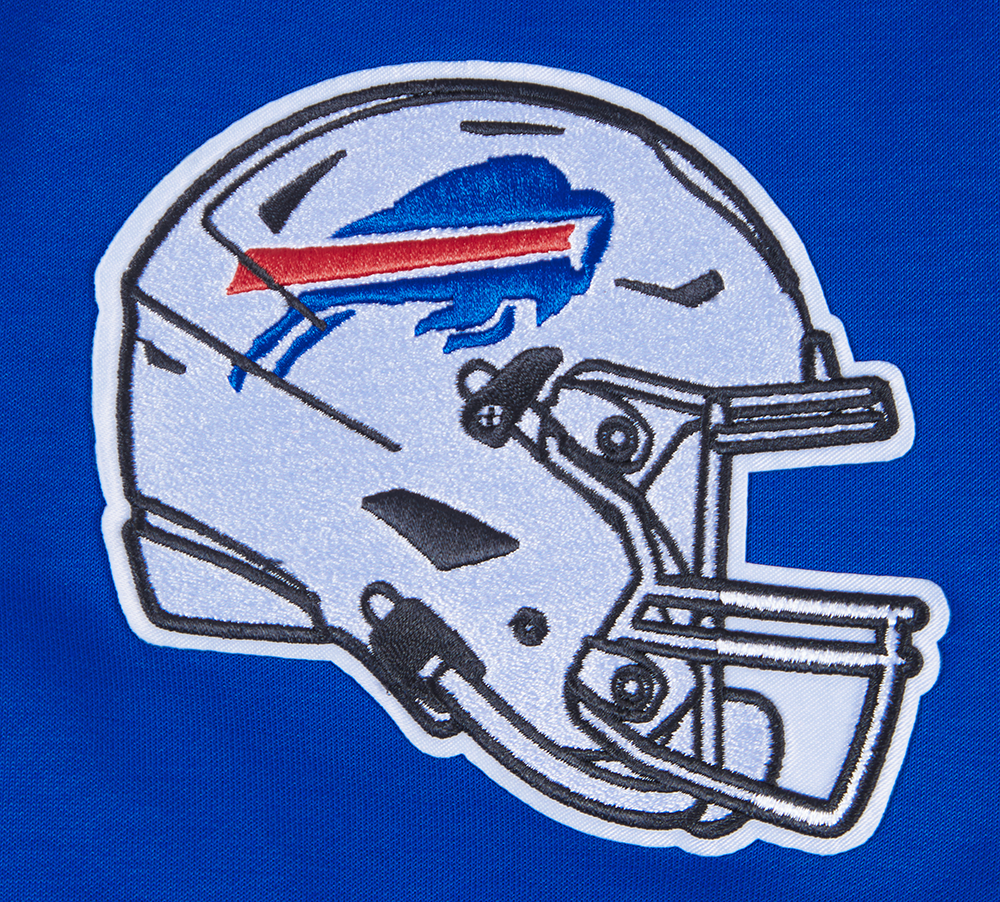 NFL Buffalo Bills Warm Up Button Up Jacket ((Royal Blue/ Red)) - Image 7