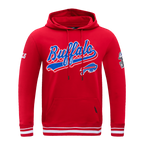 NFL Buffalo Bills Script Tail Pullover Hoodie (Red)
