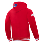 NFL Buffalo Bills Script Tail Pullover Hoodie (Red) - Image 4