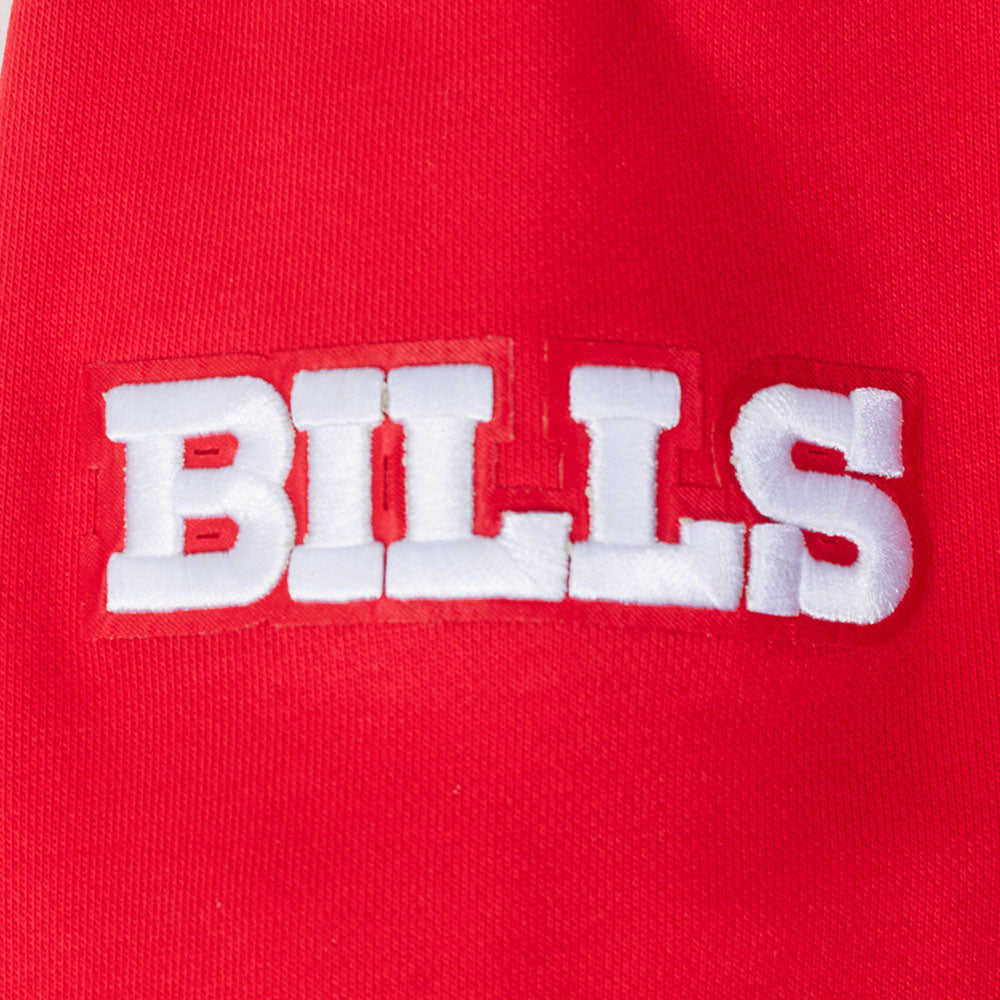 NFL Buffalo Bills Script Tail Pullover Hoodie (Red) - Image 6