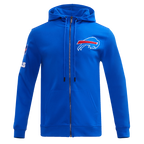 NFL Buffalo Bills Classic Full Zip Hoodie (Royal Blue)