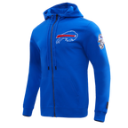 NFL Buffalo Bills Classic Full Zip Hoodie (Royal Blue) - Image 2
