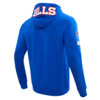 NFL Buffalo Bills Classic Full Zip Hoodie (Royal Blue) - Image 3
