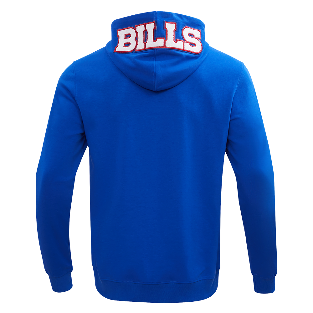 NFL Buffalo Bills Classic Full Zip Hoodie (Royal Blue) - Image 4