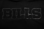 NFL Buffalo Bills Triple Black Pullover Hoodie (Triple Black) - Image 5