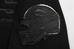 NFL Buffalo Bills Triple Black Pullover Hoodie (Triple Black) - Image 6