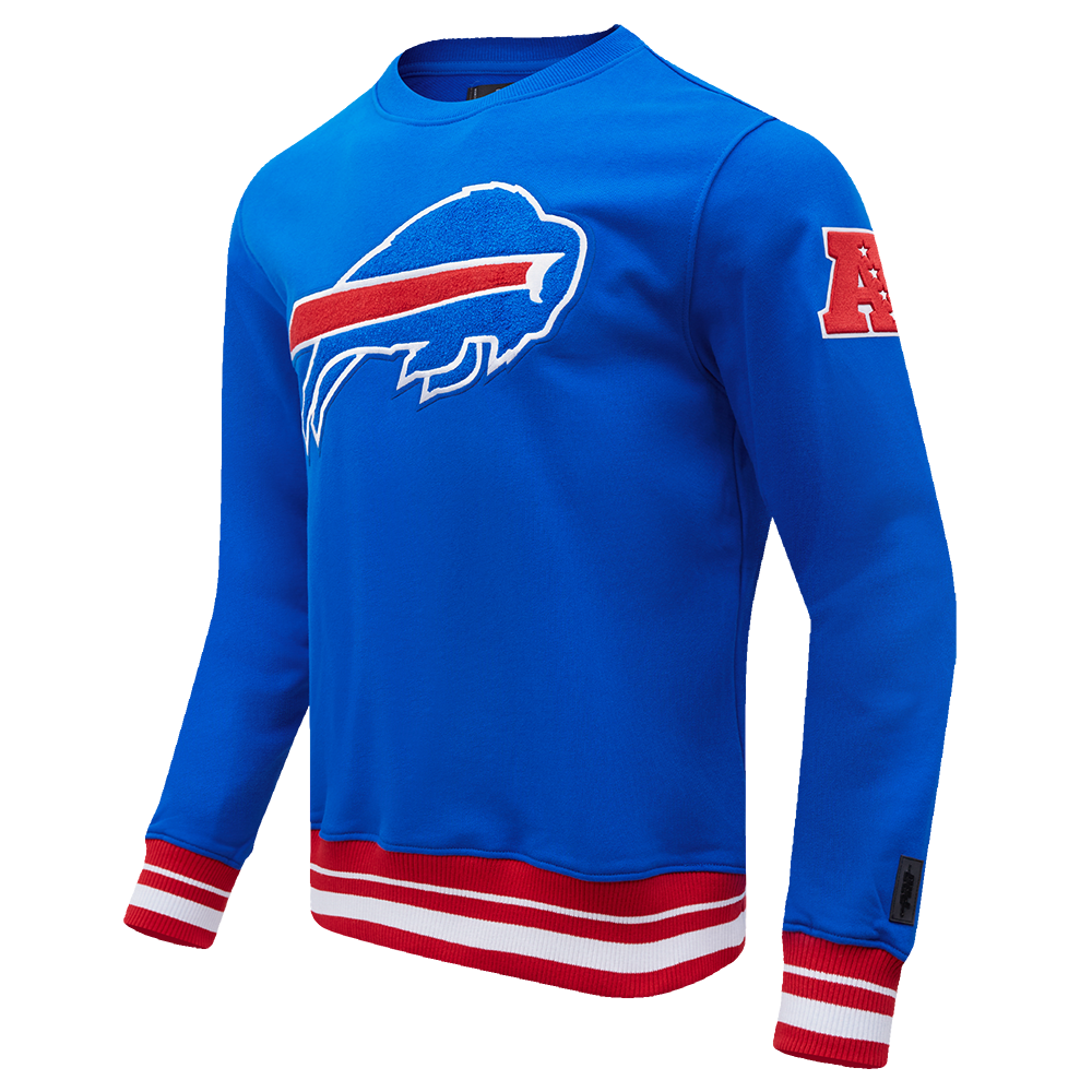 NFL Buffalo Bills Mashup Crew Neck ((Royal Blue/Red)) - Image 2