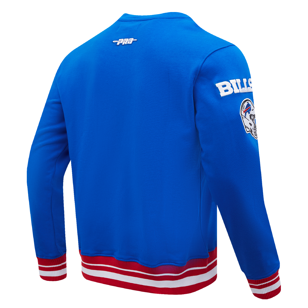 NFL Buffalo Bills Mashup Crew Neck ((Royal Blue/Red)) - Image 3