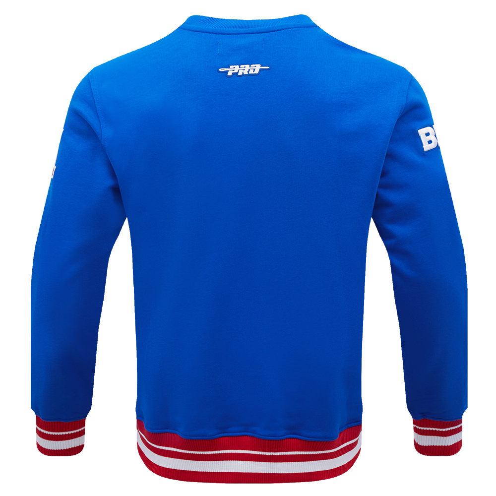 NFL Buffalo Bills Mashup Crew Neck ((Royal Blue/Red)) - Image 4