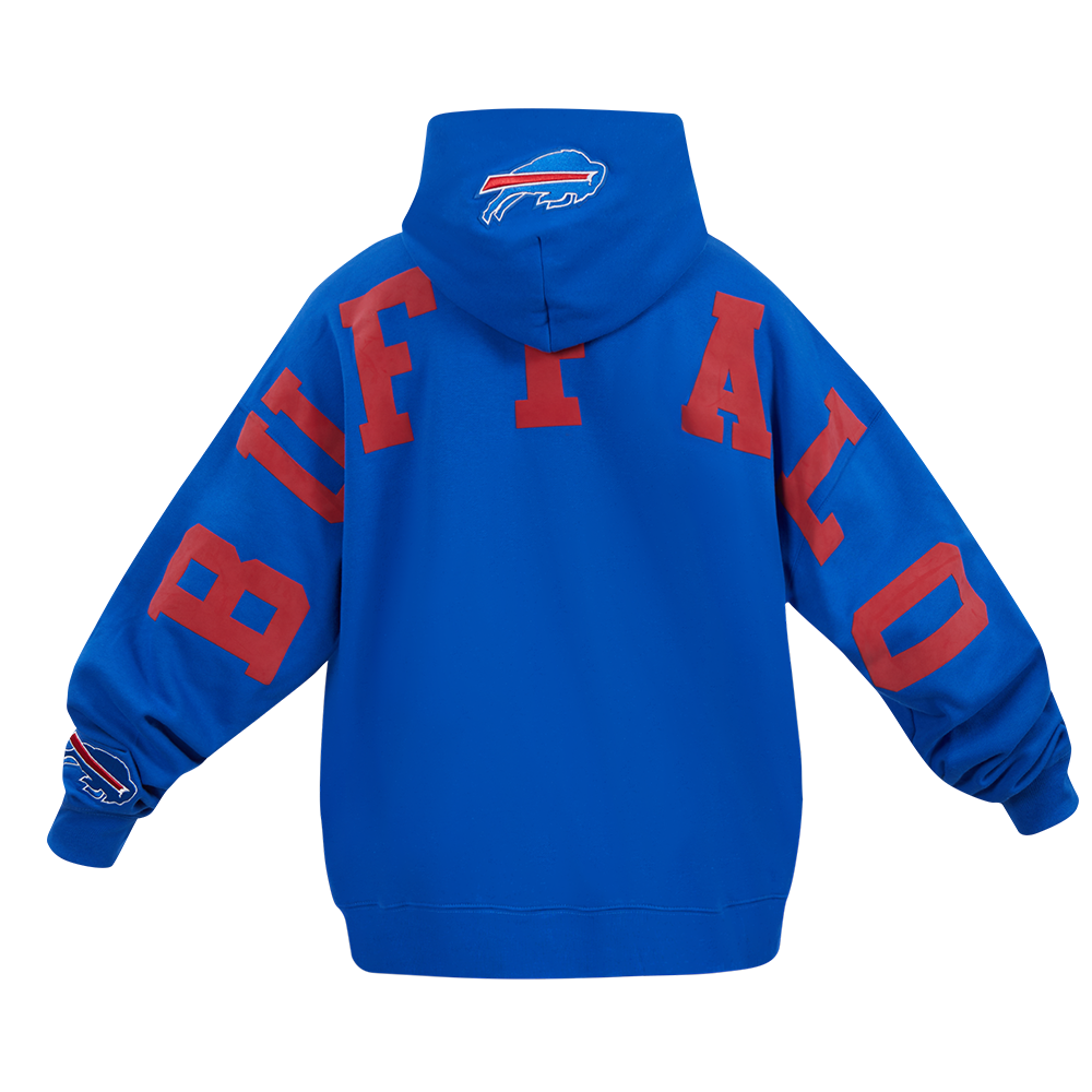NFL Buffalo Bills Wingspan Pullover Hoodie (Royal Blue) - Image 5