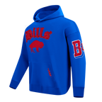 NFL Buffalo Bills Old English Pullover Hoodie (Royal Blue) - Image 3