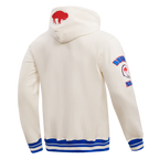 NFL Buffalo Bills Retro Classic Pullover Hoodie ((Eggshell/Red/Blue)) - Image 3