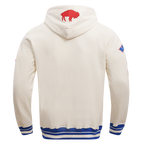 NFL Buffalo Bills Retro Classic Pullover Hoodie ((Eggshell/Red/Blue)) - Image 4