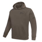 NFL Buffalo Bills Drop Shoulder Pullover Hoodie (Dark Taupe) - Image 2