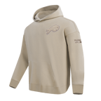 NFL Buffalo Bills Drop Shoulder Pullover Hoodie (Taupe) - Image 2