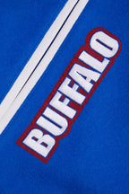 NFL Buffalo Bills Retro Classic Varsity Jacket ((Royal Blue/ Red)) - Image 5