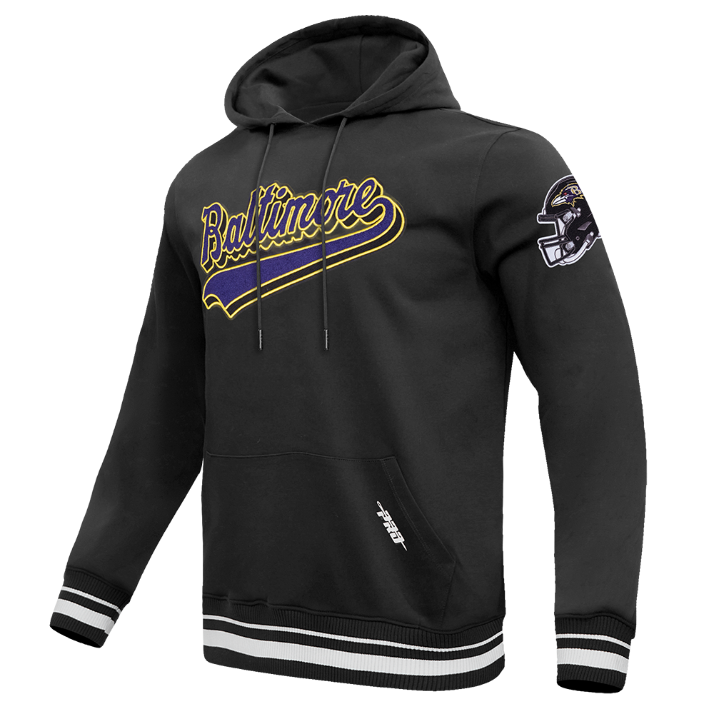 NFL Baltimore Ravens Script Pullover Hoodie Secondary image
