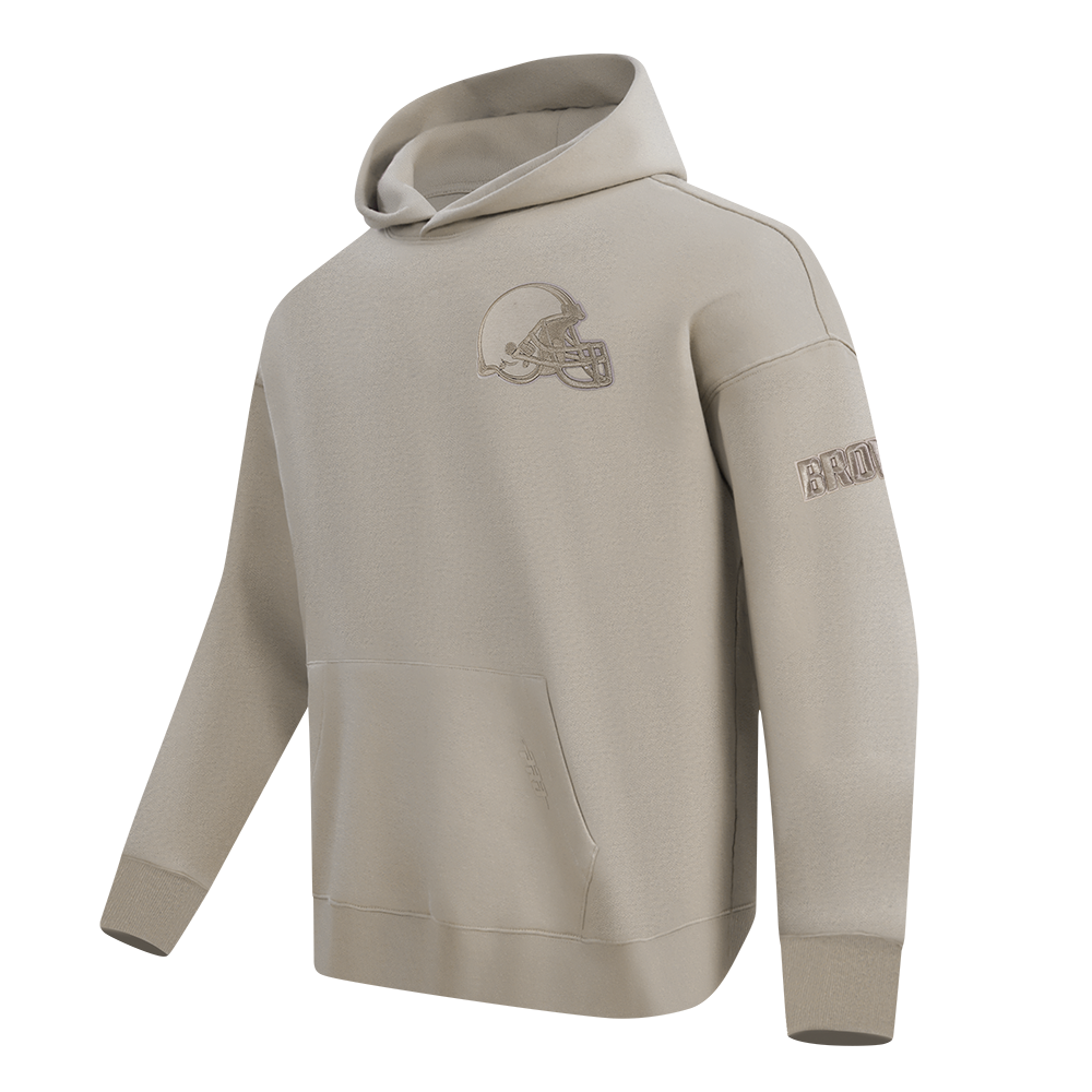 NFL Cleveland Browns Drop Shoulder Pullover Hoodies Secondary image