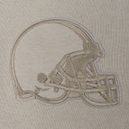 NFL Cleveland Browns Drop Shoulder Pullover Hoodies (Taupe) - Image 5