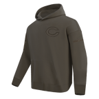 NFL Chicago Bears Drop Shoulder Pullover Hoodies (Dark Taupe) - Image 2