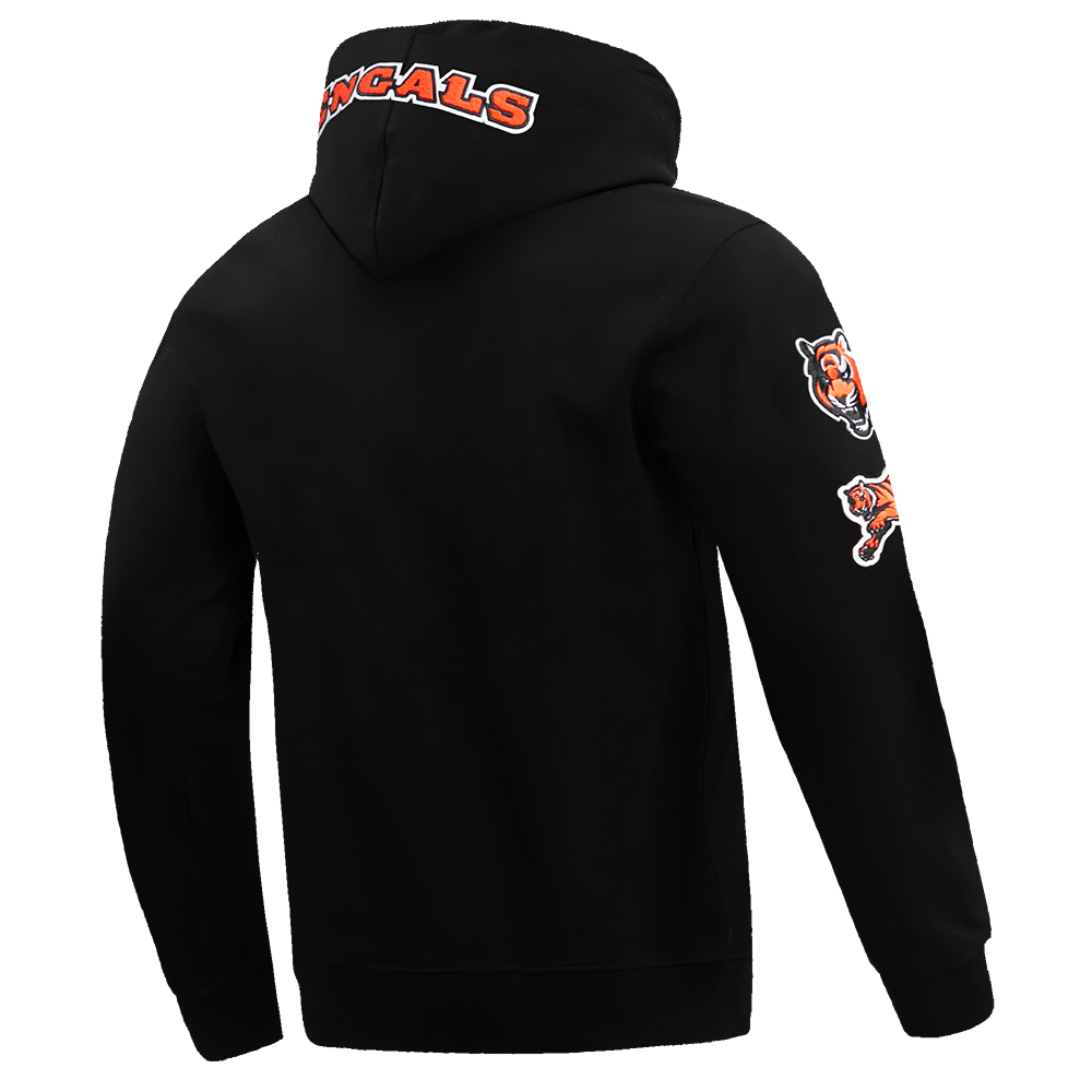 NFL Cincinnati Bengals Classic Pullover Hoodie (Black) - Image 3