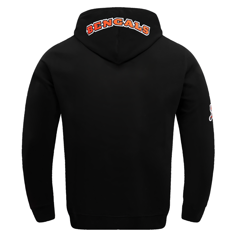 NFL Cincinnati Bengals Classic Pullover Hoodie (Black) - Image 4